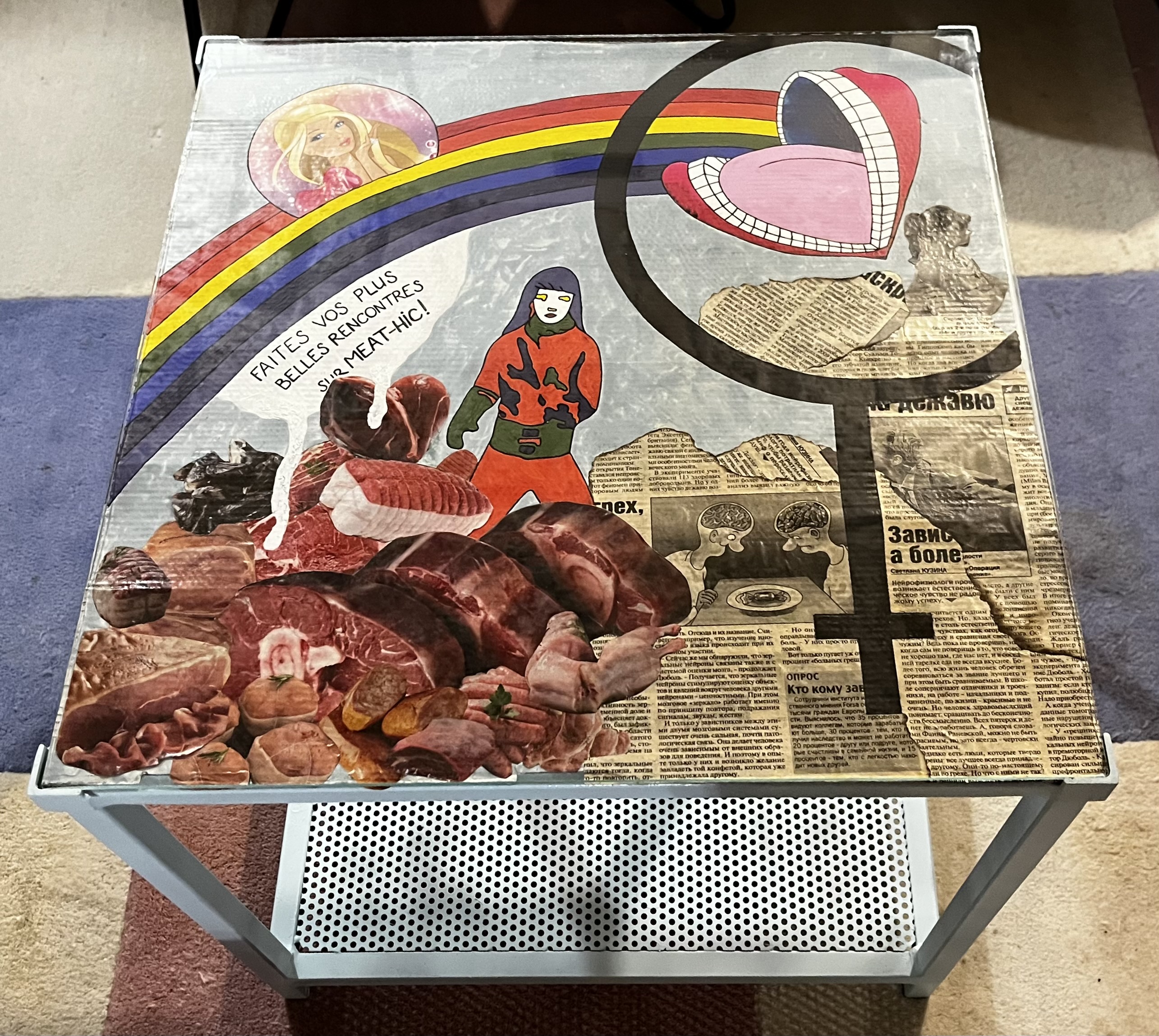 Table basse Meat-hic 2