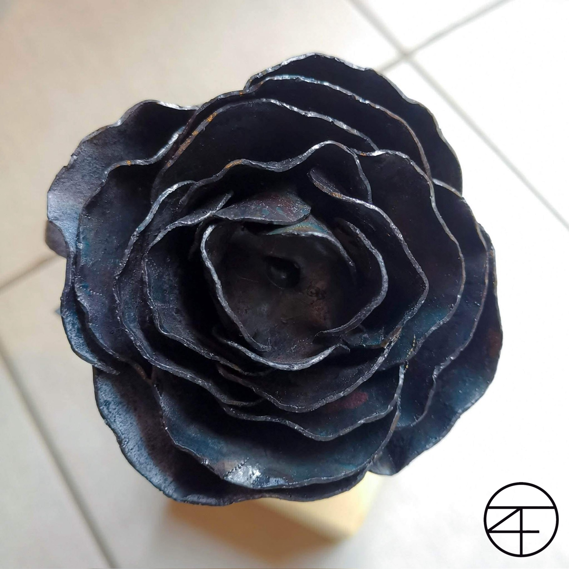 Rose forgée 1